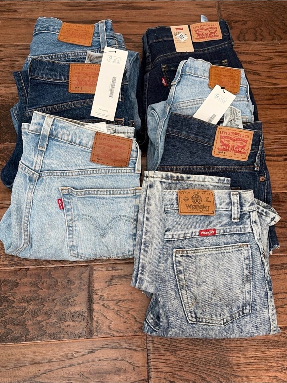 Levi's and Wrangler Vintage Reseller Lot